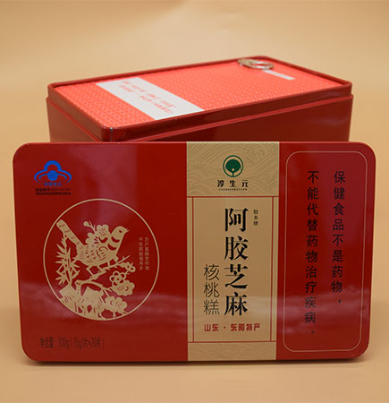 阿胶芝麻核桃糕